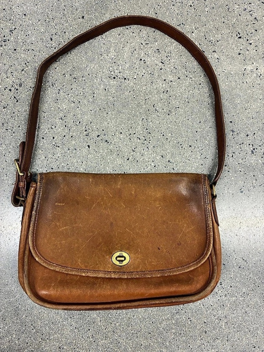 Coach City Bag Leather Crossbody Bag in Brown